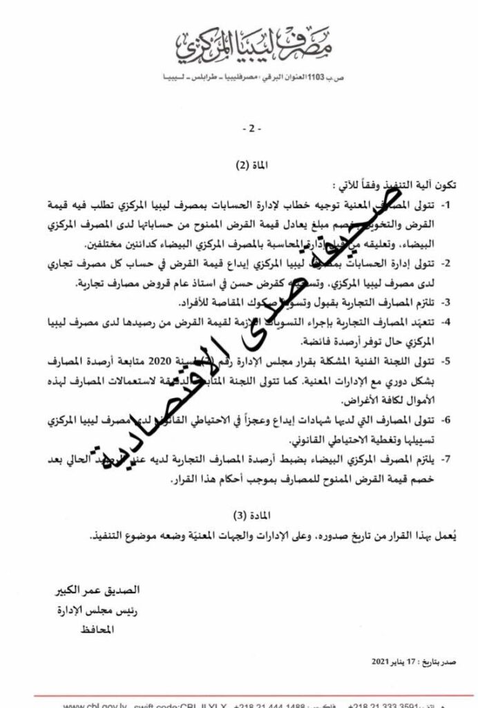 خاص: تأكيداً لما استفردت صدى بنشره ...بدء العمل بقرار منح المصارف قرض بقيمة 5 مليار .. مع تعديل البند السابع