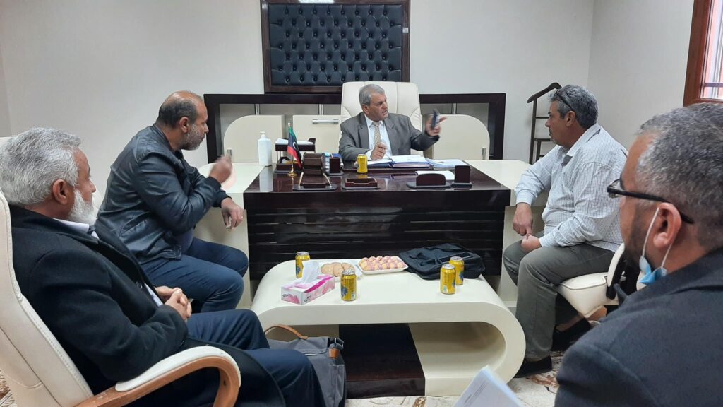 لجنة من مشروعات المواصلات تزور مدينة الرجبان