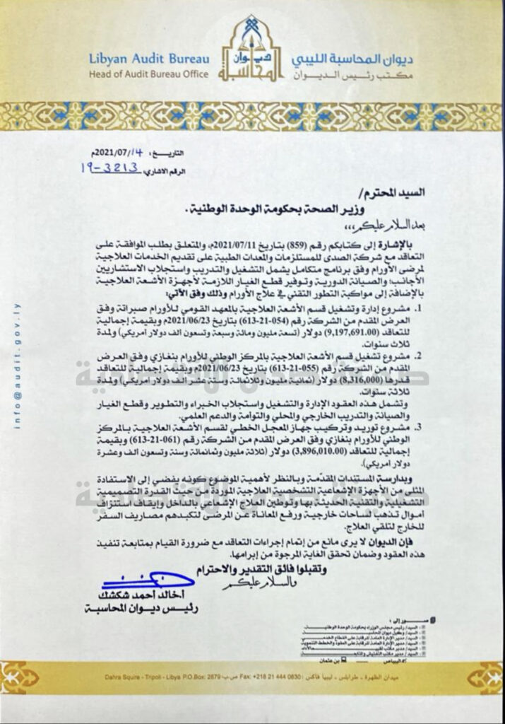 خاص.. شكشك يراسل الصحة ويؤكد على عدم وجود مانع من إتمام إجراءات التعاقد بعدة مشاريع