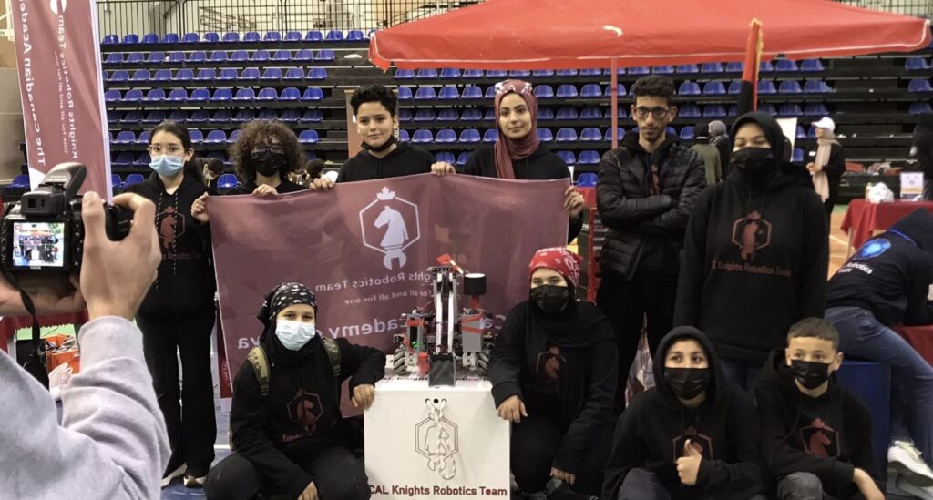 المدرسة الكندية بليبيا تتحصل على الجائزة الأولى في سباق الروبوتات