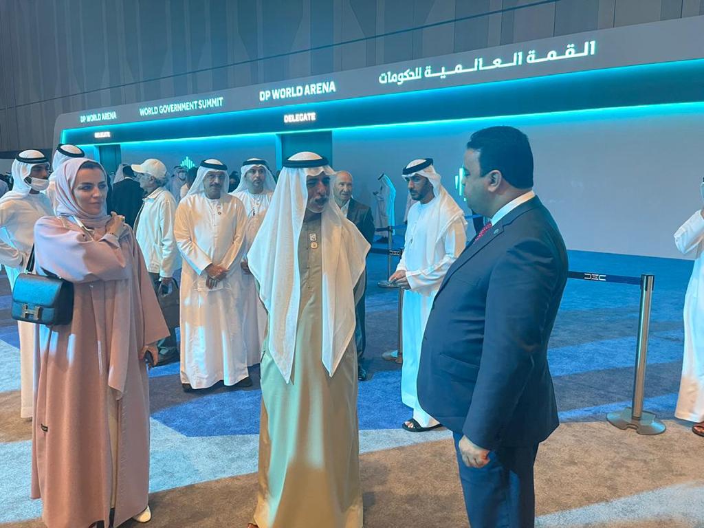 "العابد" يشارك في القمة العالمية للحكومات بدبي .. ويصرح حيال علاقة ليبيا بالإمارات