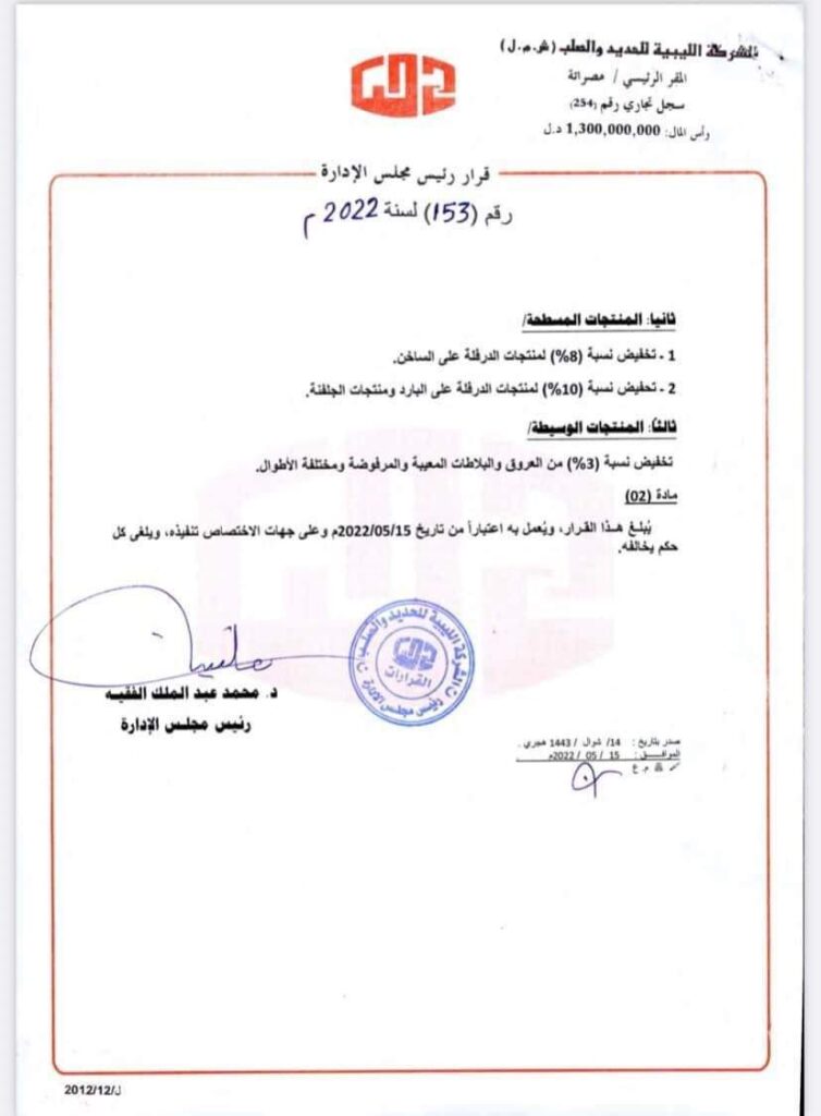 تعرف على أسباب قرار الحديد والصلب لتخفيض منتجاتها