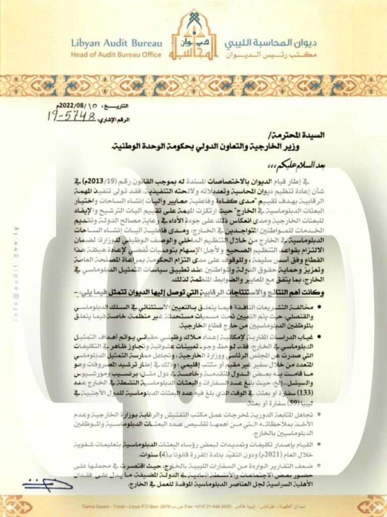 خاص.. "شكشك" يخاطب المنقوش ويكشف مخالفاتها