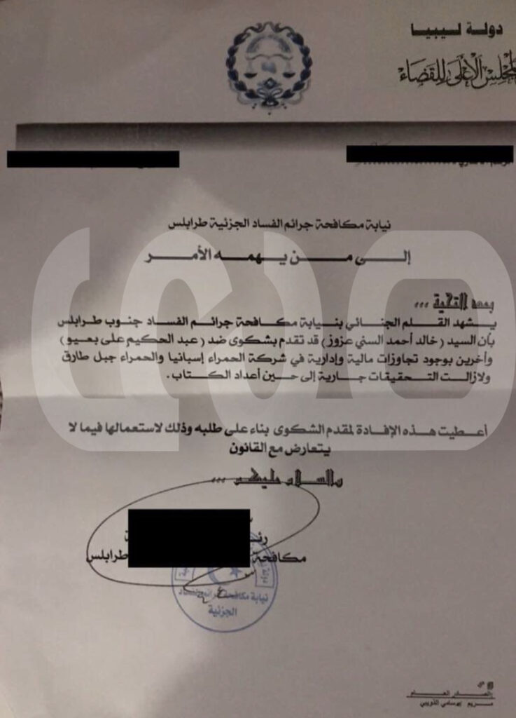 خاص: قضية فساد جديدة تطال “عبد الحكيم بعيو” .. وهذه كافة التفاصيل