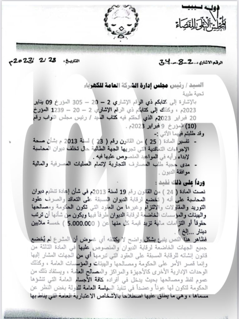 خاص... فتوى إدارة القانون بشأن خضوع الشركات لرقابة ديوان المحاسبة المسبقة .. تابع كافة التفاصيل