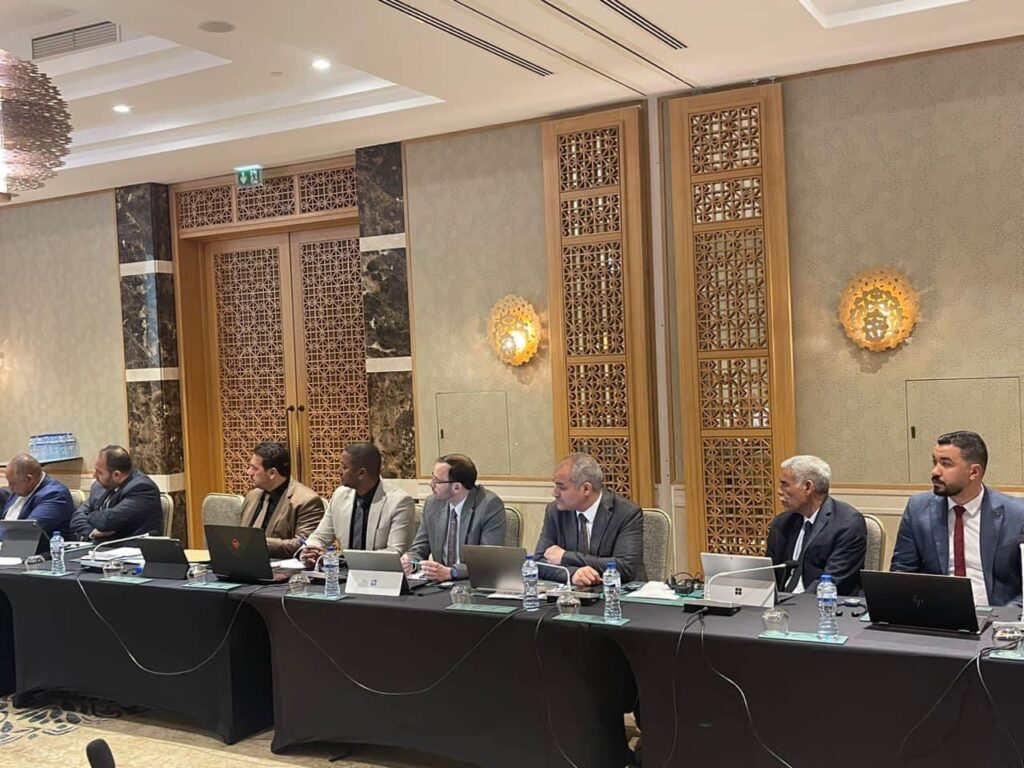الاجتماع الثاني لمشاورات المادة الرابعة من اتفاقية صندوق النقد الدولي مع مصرف ليبيا المركزي والوزارات والمؤسسات الليبية