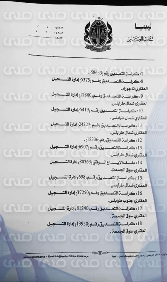 خاص.. "النيابة العامة" تمنع إجراءات ناقلة للملكية لمجموعة من العقارات ذات العلاقة بمصرف الإجماع العربي