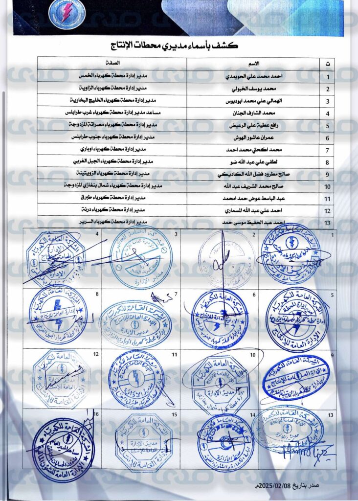 خاص.. العامة للكهرباء تؤكد لصدى أنها كانت الجهة الأولى التي أبلغت عن وجود عجز وفاقد في إمدادات الوقود