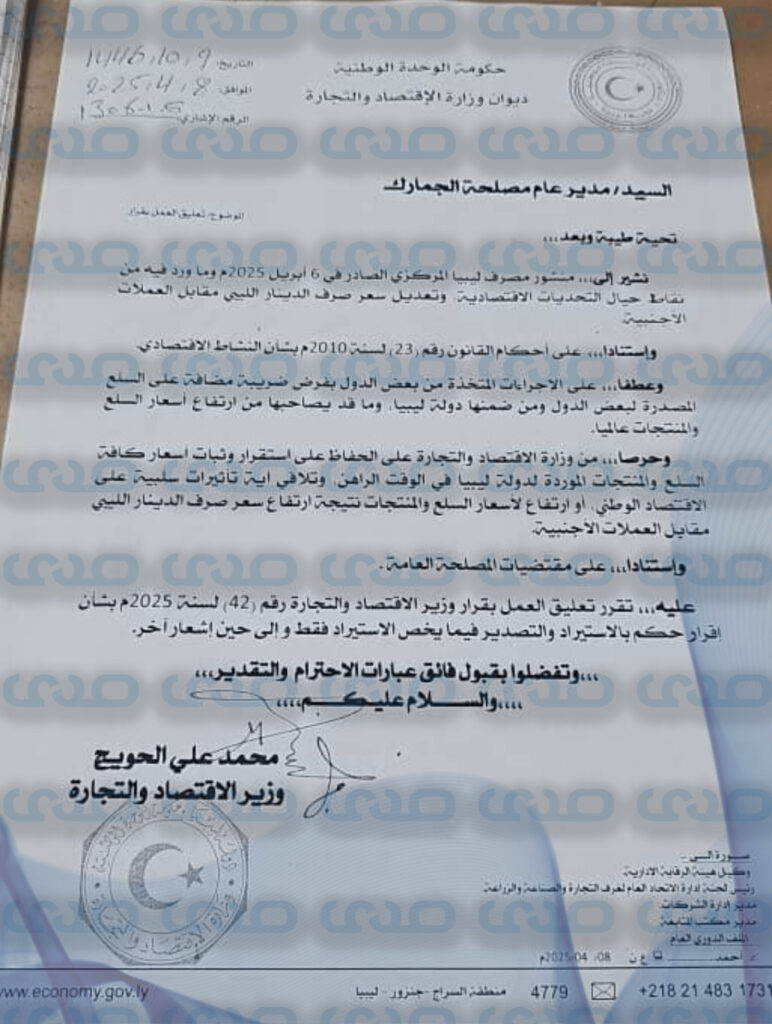 خاص.. كعادته السنوية .. قرار فأزمة فإلغاء.. الحويج يلغي حظر الاستيراد والتصدير مجدداً 