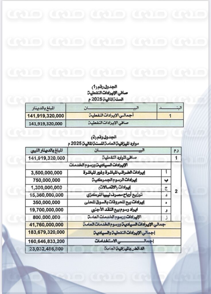 خاص..بأكثر من 160 مليار دينار.. "صدى الاقتصادية" تنشر حصرياً مقترح ميزانية 2025 المحال إلى رئاسة النواب لاعتماده