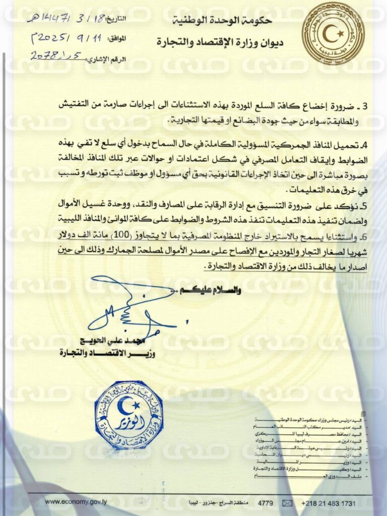 خاص..من جديد الحويج يعيد تدوير قراراته ويرسّخ عبثه بالاقتصاد