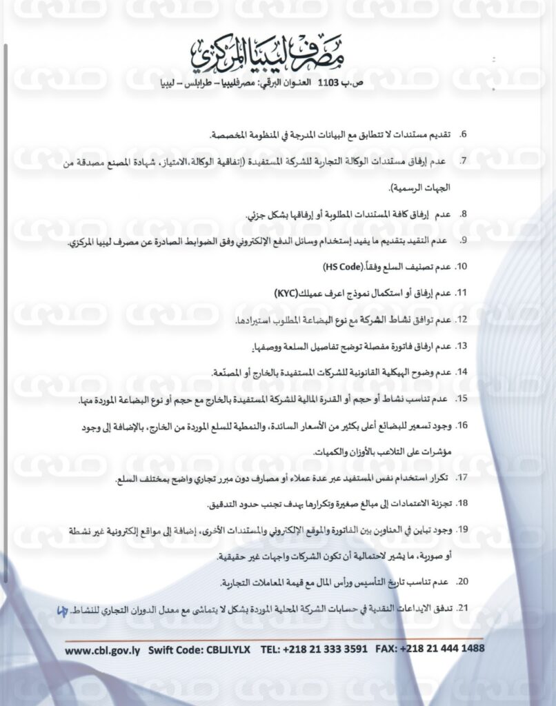 خاص.. المركزي يوجه تنبيهاً صارماً للمصارف: تشديد إجراءات الاعتمادات وإلا عقوبات