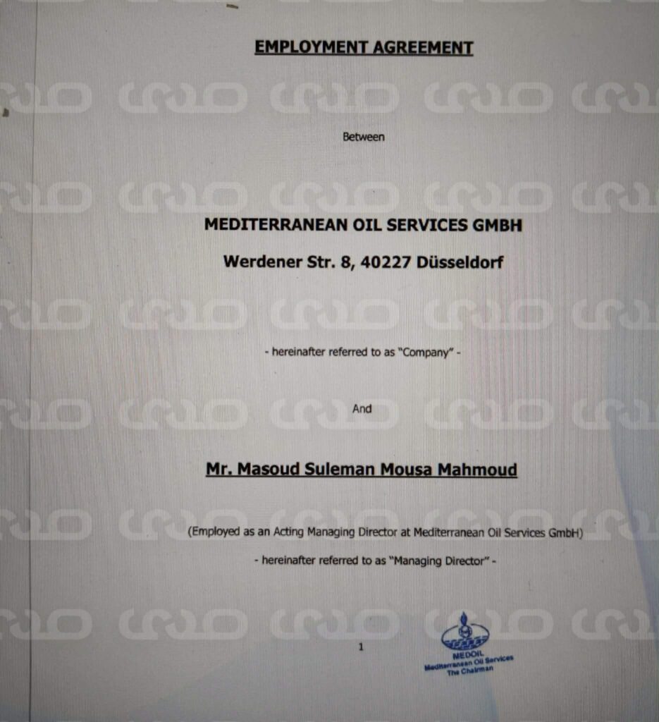 خاص..عقد مبرم بين رئيس السابق والحالي لمؤسسة النفط يكشف امتيازات “مسعود سليمان”راتب باليورو وزيادات سنوية وصلاحيات واسعة