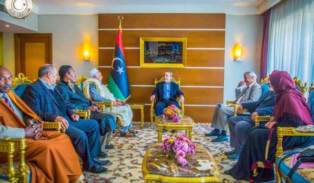 رئيس المجلس الأعلى للدولة يجتمع مع رابطة المتقاعدين الليبيين بشأن زيادة المعاش الضماني