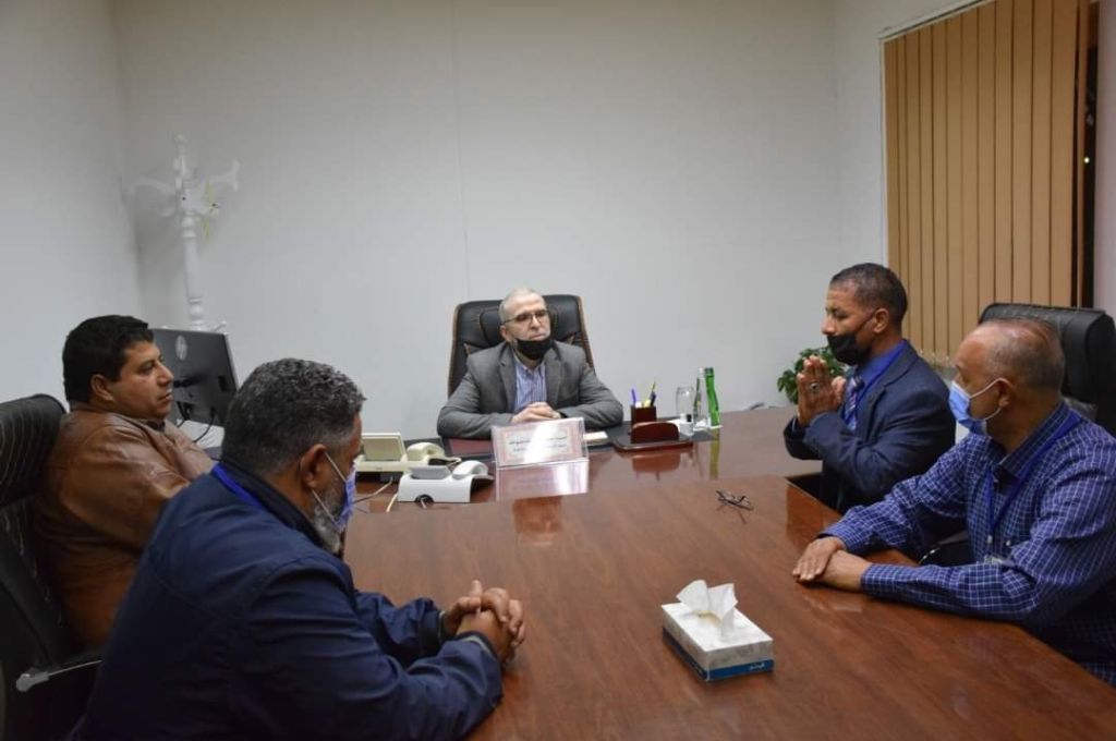 المؤسسة الوطنية للنفط تقدم دعم لجهات مختلفة في البريقة