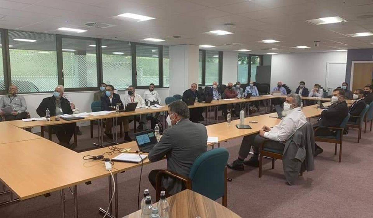 شركة مليتة للنفط والغاز تناقش مع شركة إيني بروجيتي تطوير التراكيب البحرية بمشروع بحر السلام