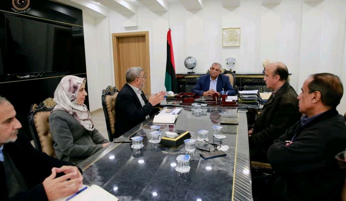 "القطراني" يتابع مشروع إنشاء مباني المؤسسة الوطنية للنفط ووزارة النفط والغاز ببنغازي