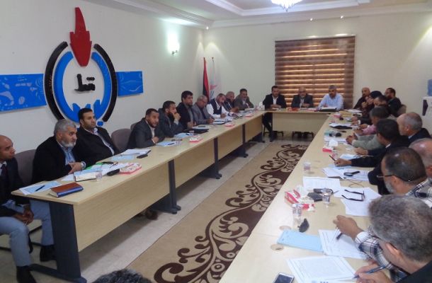 المؤسسة الوطنية للنفط تجتمع مع شركة ربسول فرع ليبيا