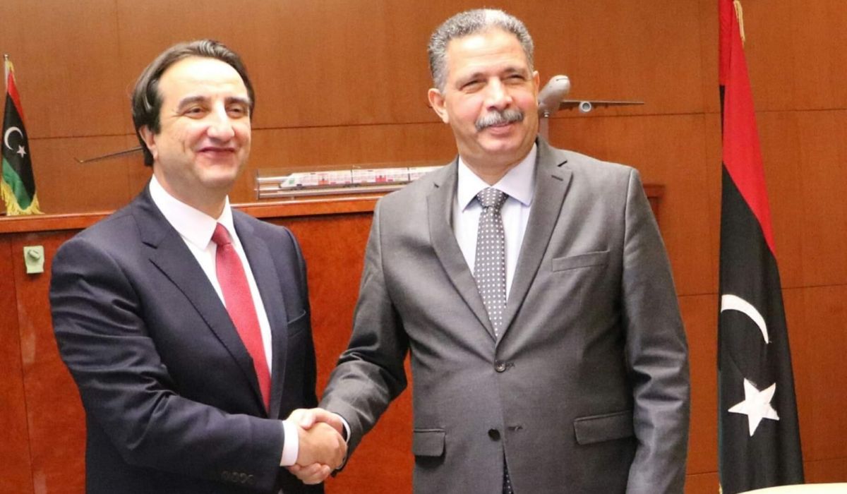 استكمال إجراءات عودة الخطوط التركية للعمل في ليبيا محور لقاء وزير المواصلات وسفير تركيا