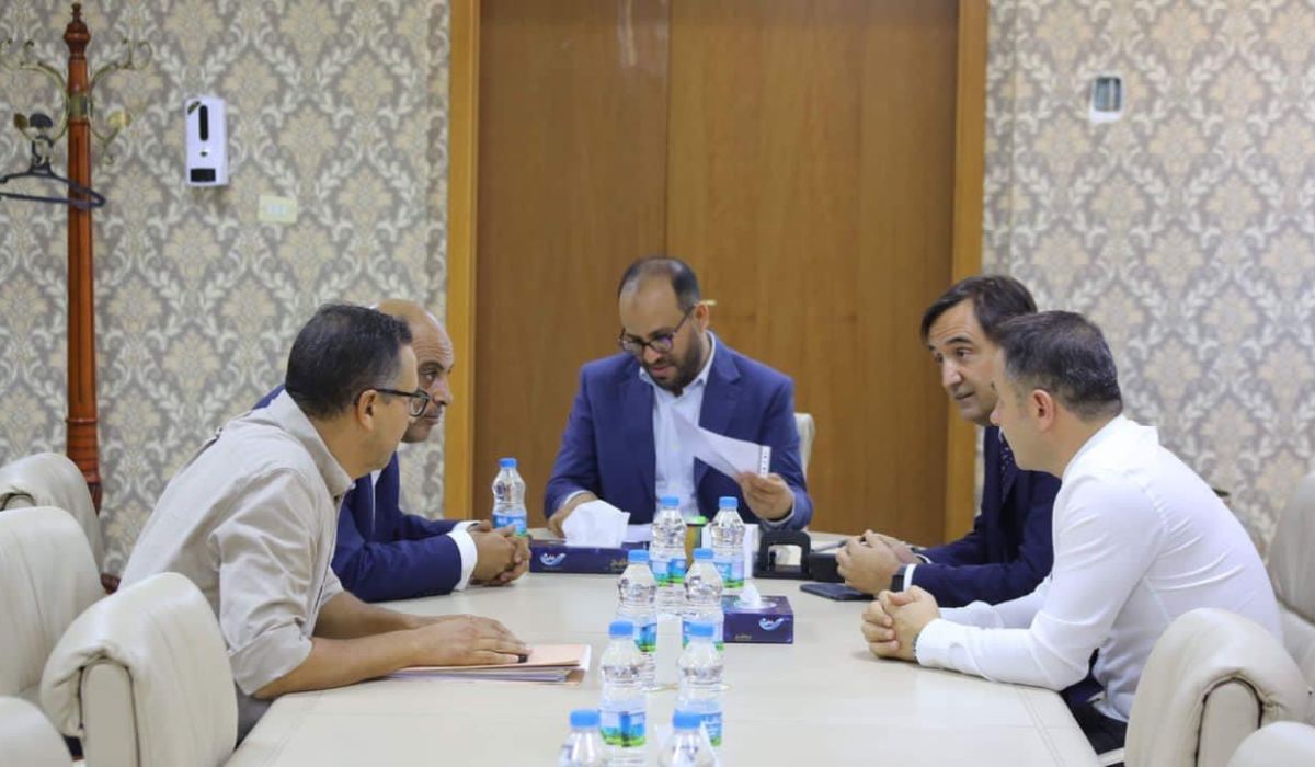 المشّاي يجري اجتماعاً مع الشركة التركية القائمة على مشاريع محطات التوليد الاستعجالية