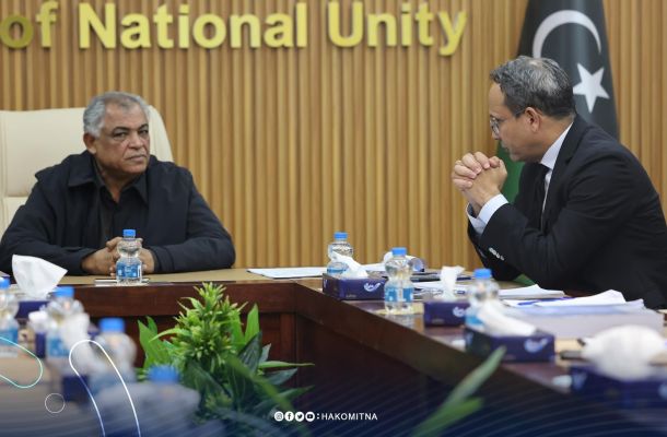 "شكشك" يبحث مع رئيس محكمة المحاسبات التونسية المواضيع المتعلقة بعمل الشركات التونسية والليبية