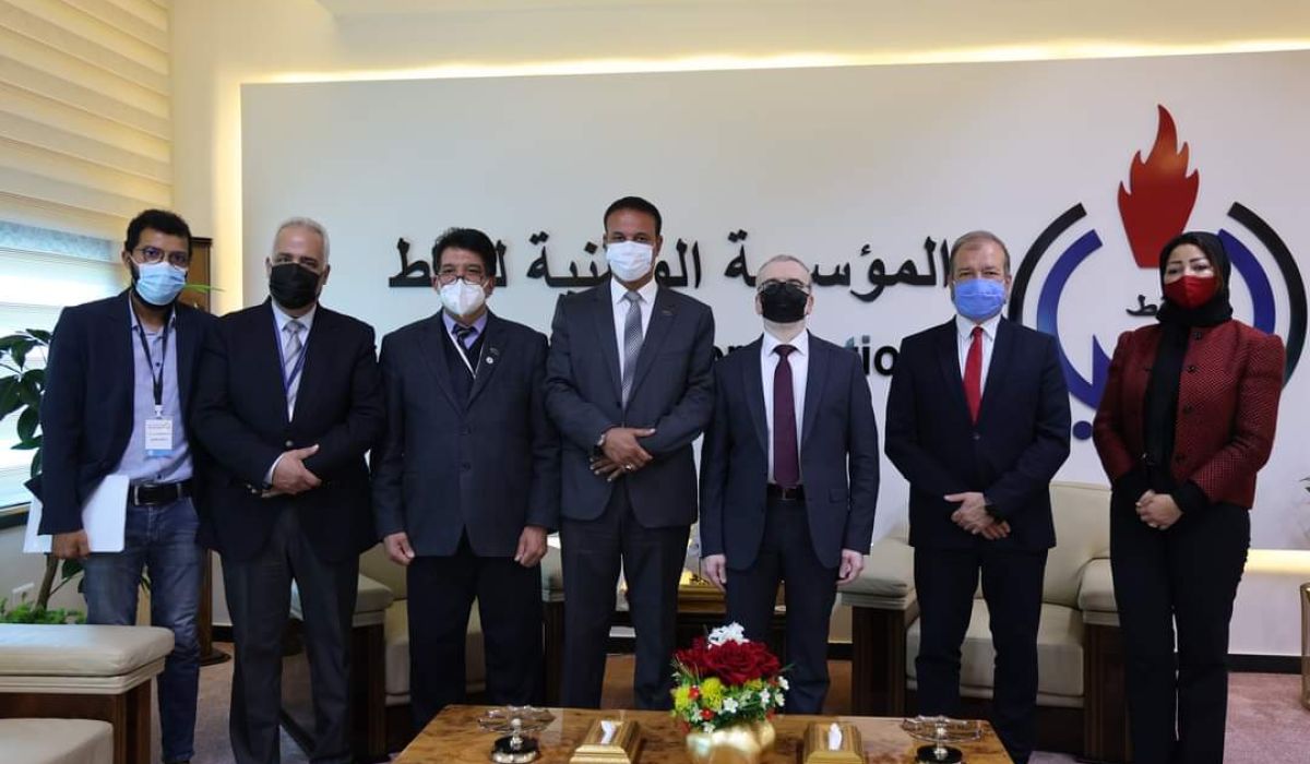 الوطنية للنفط تجتمع مع الممثل المقيم لبرنامج الامم المتحدة الانمائي UNDP في ليبيا