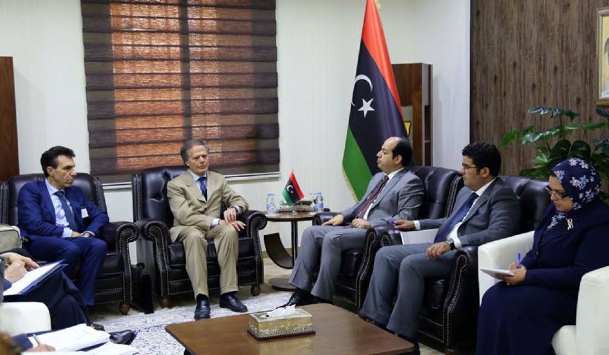 معيتيق يلتقي وزير الخارجية الإيطالي وملفات عدة على الطاولة أهمها النفط والهجرة