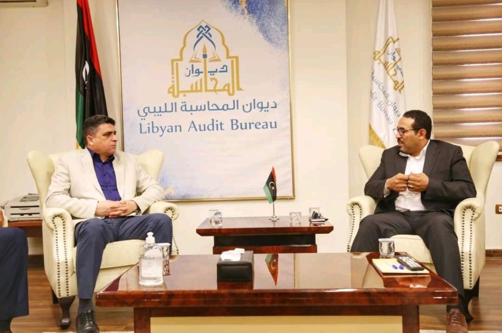 اجتماع بمؤسسة النفط لمناقشة ووضع مقترح استراتيجي لتطوير وبناء القدرات