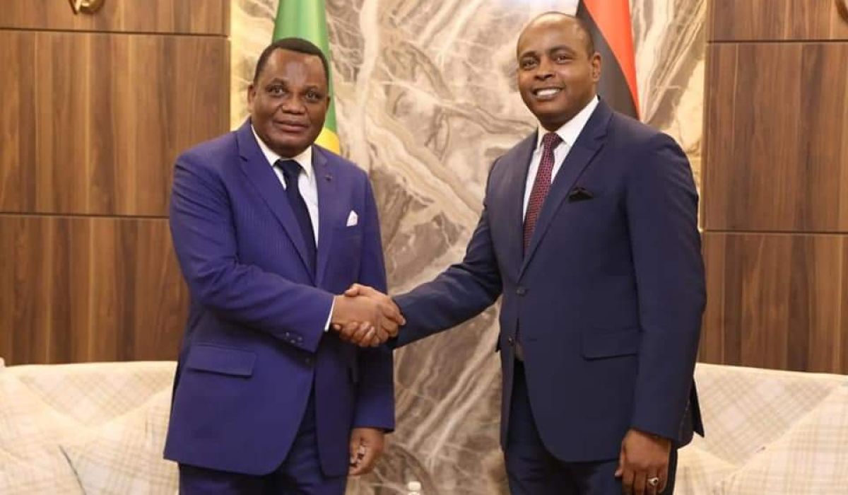 وكيل وزارة الخارجية يلتقي مع وزير خارجية الكونغو