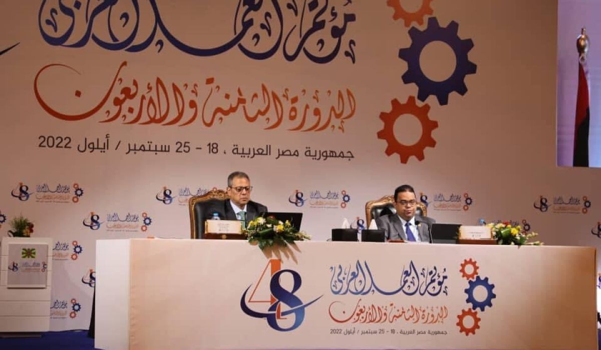 "العابد" يترأس فريق الحكومات بالدورة الثامنة والأربعون لمؤتمر العمل العربي بالقاهرة