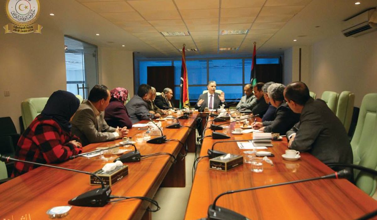 اجتماع لبحث خطط وزارة المواصلات بحكومة الوفاق