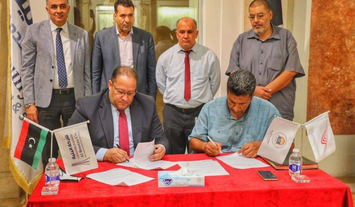 توقيع عقد استثمار بين شركة البنية ومصلحة الآثار لصيانة متحف ليبيا "قصر الخلد"