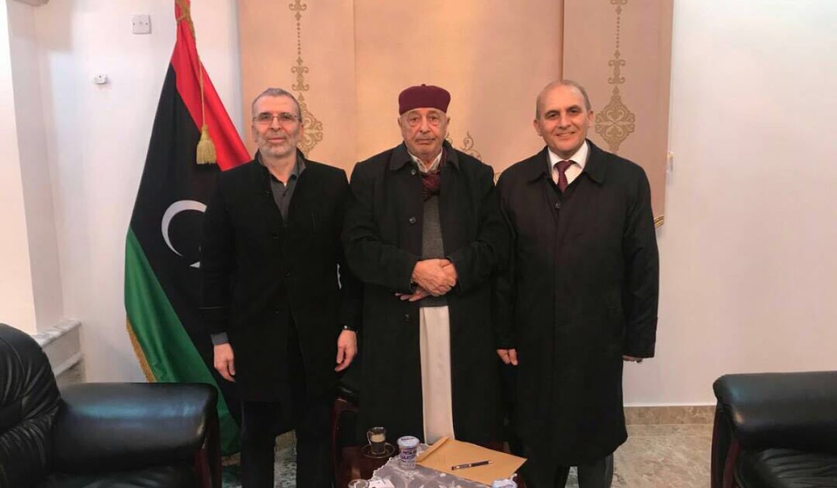 رئيس مجلس النواب يستقبل مجلس إدراة المؤسسة الوطنية للنفط