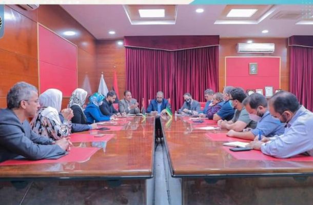 وفد تدقيق من الطيران المدني الأردني وشركة الخطوط الملكية الأردنية في زيارة لمطار بنينا الدولي