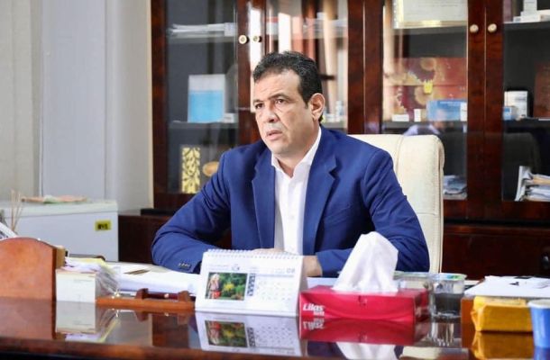 الحويج يبحث مع السفير الغاني بليبيا سبل تعزيز التعاون الاقتصادي بين البلدين