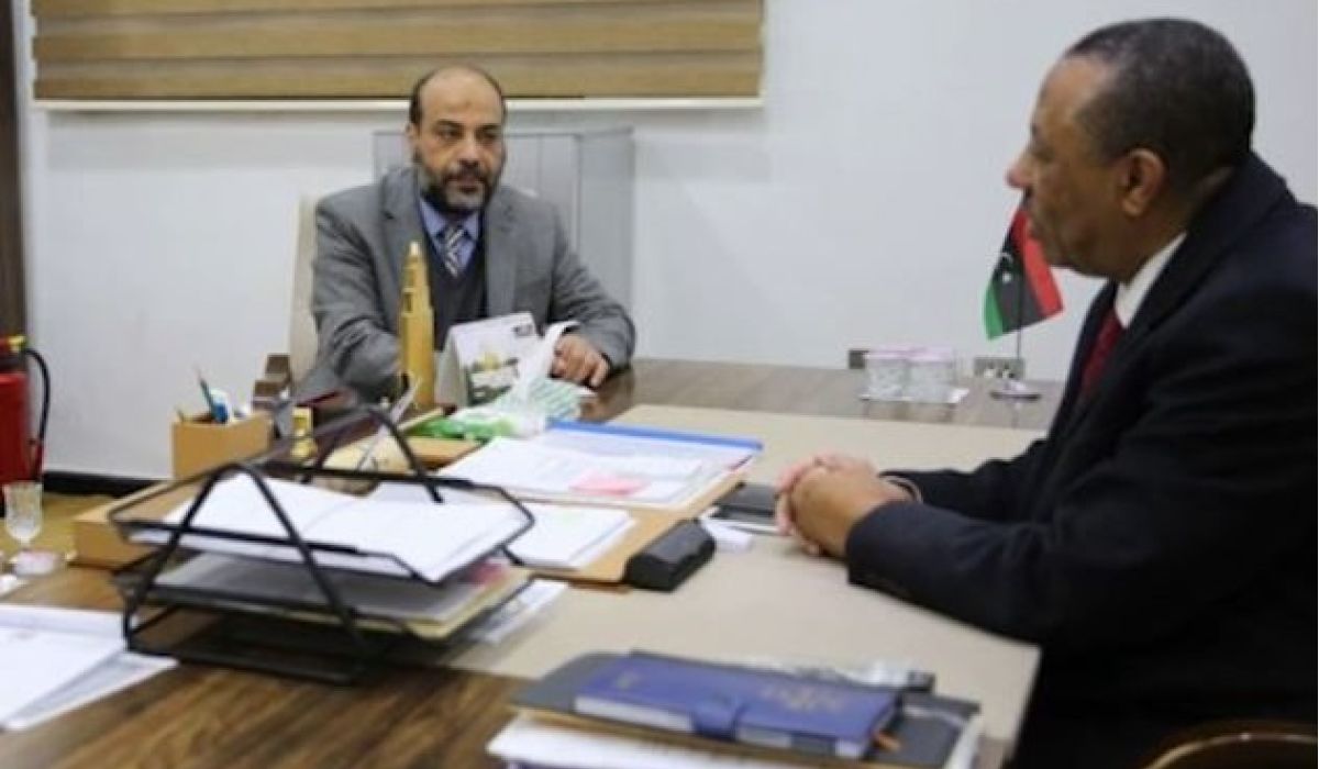 الثني يناقش مع وزير اقتصاد المؤقتة أوضاع صندوق موازنة الأسعار