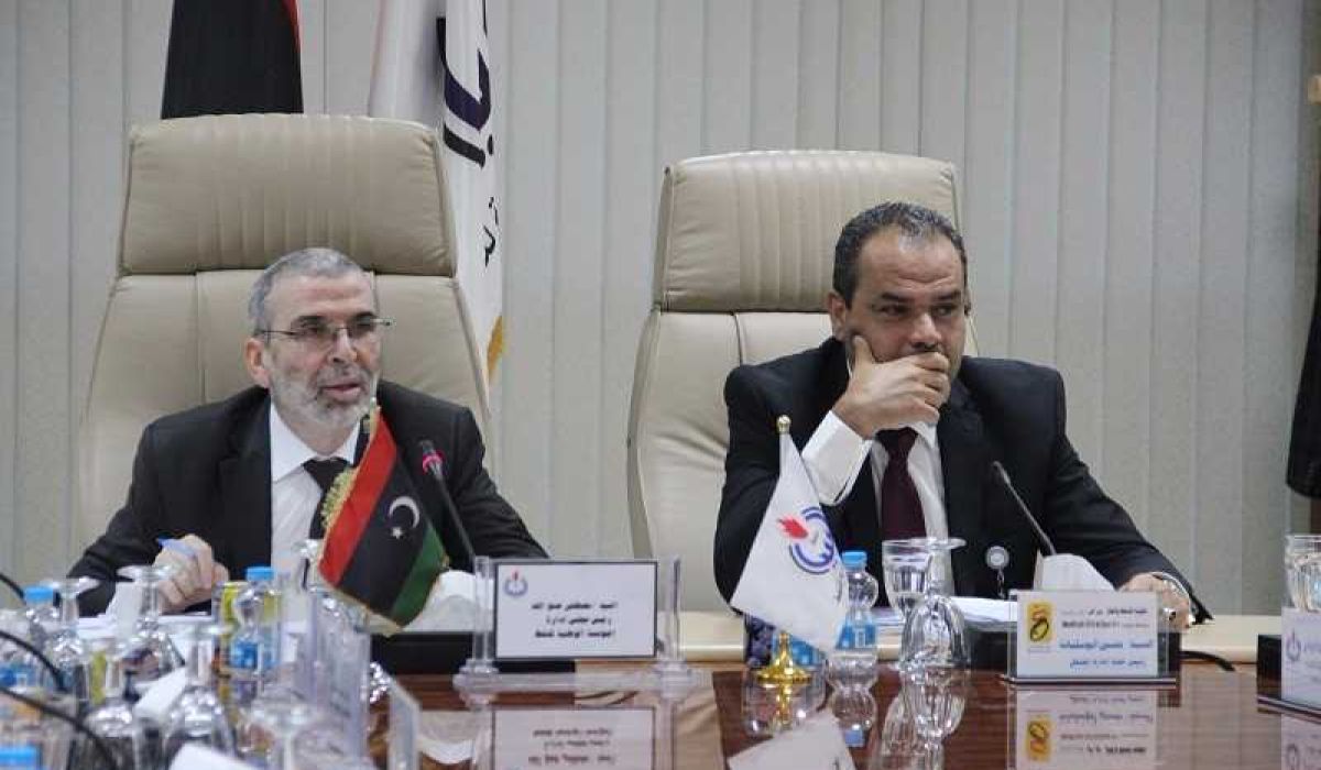 شركة مليته للنفط والغاز تناقش مع الوطنية للنفط أعمالها للعام 2018