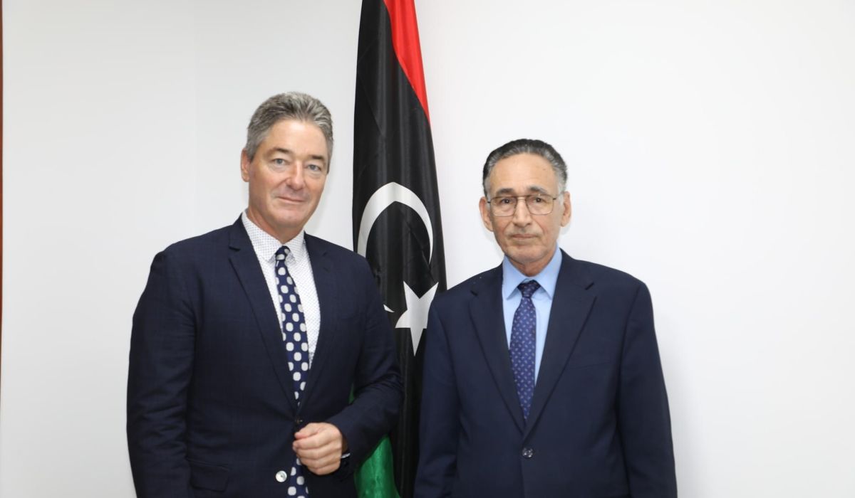 "الحويج" يبحث مع السفير الألماني آلية عودة الشركات الألمانية وتشجيعها على الاستثمار في ليبيا