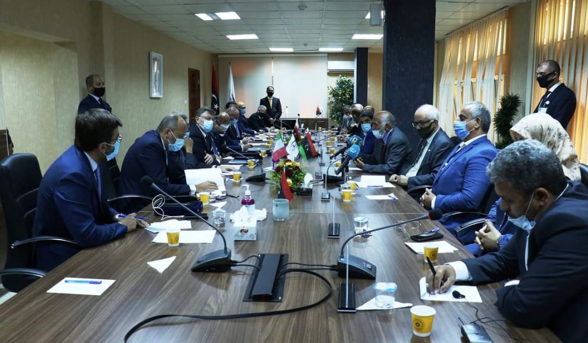 الشنطي يلتقي ممثلين عن الحرس المالي الإيطالي ويبحث التعاون في مكافحة الفساد