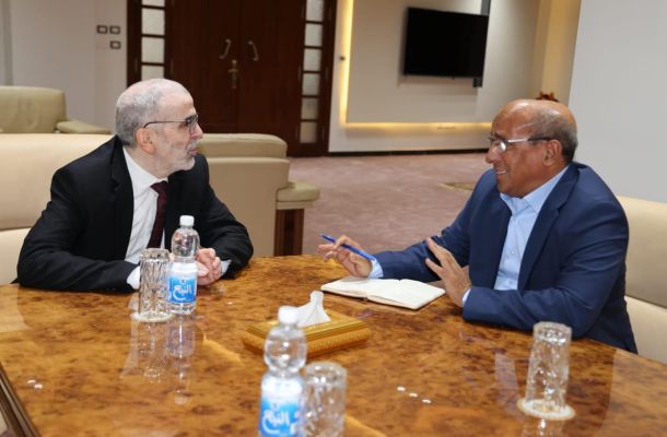 وزير الدولة لشؤون المهجرين يترأس اجتماع اللجنة المختصة بملف مهجري مدينة مرزق