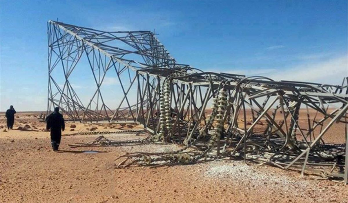 التكوري لصدى : تخريب 440 برج ضغط عال بأحد مشاريع الشركة بالجنوب