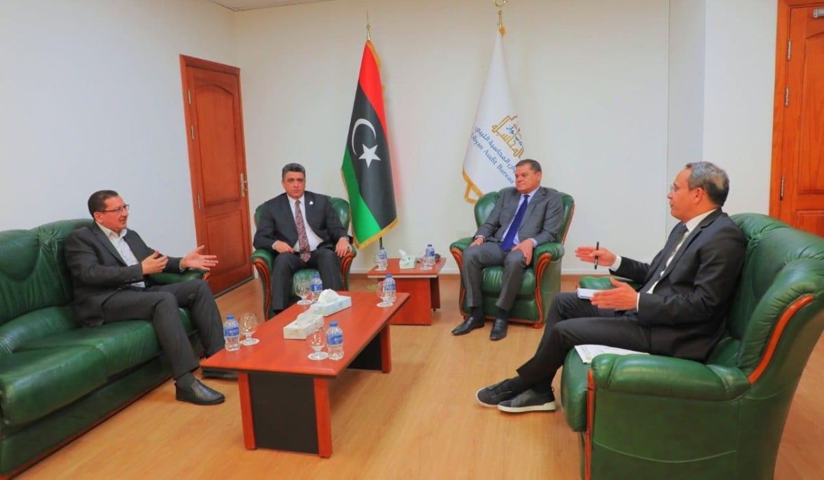 الدبيبة وشكشك يناقشان عدد من مشاريع الدولة