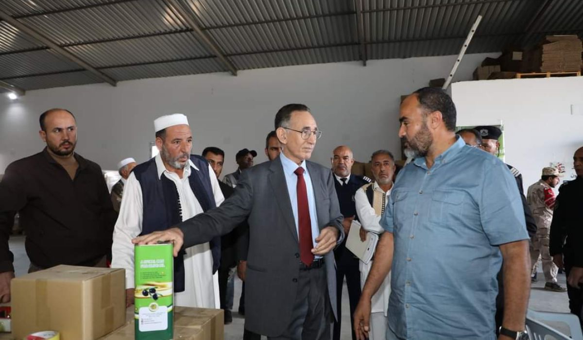 "الحويج" يقوم بزيارة تفقدية لعدد من المشاريع بمدينة مسلاتة