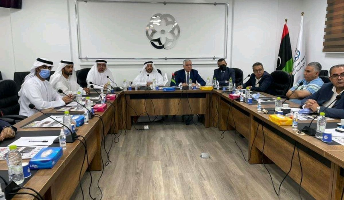 الرعيض يجتمع بوفد اقتصادي إماراتي لمناقشة دعم وتشجيع المبادرات والأنشطة التجارية بين البلدين