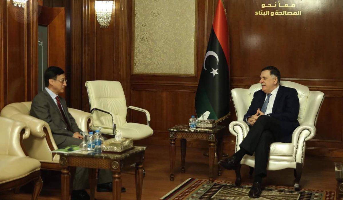 عودة الشركات الصينية إلى ليبيا محور اجتماع السراج مع السفير الصيني