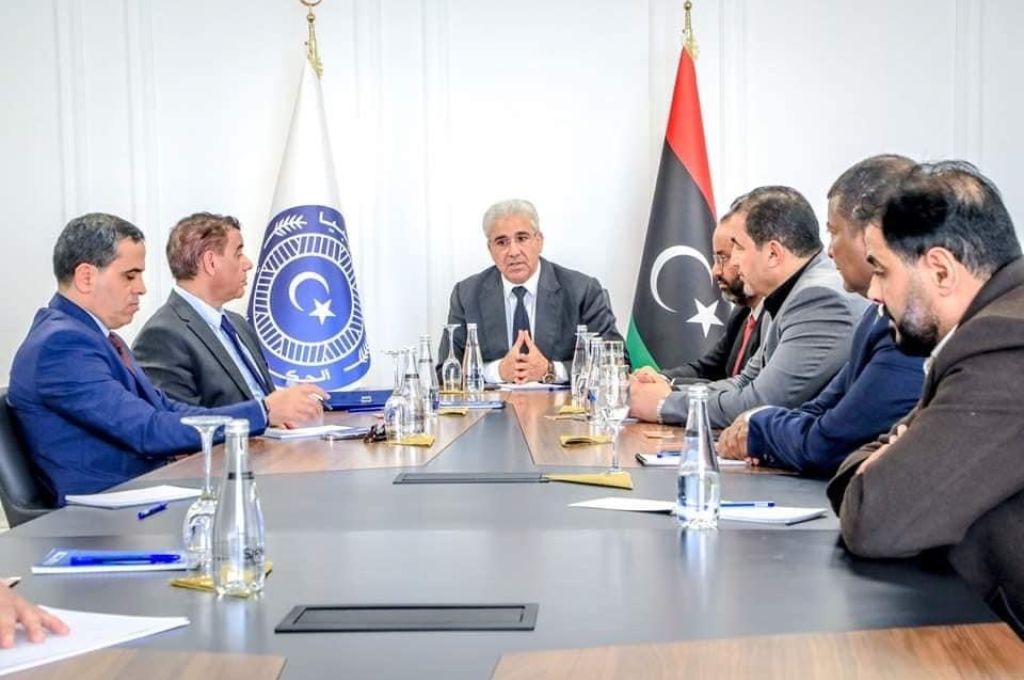 "المبروك" يبحث الصعوبات التي تواجه مصلحة الأملاك العامة