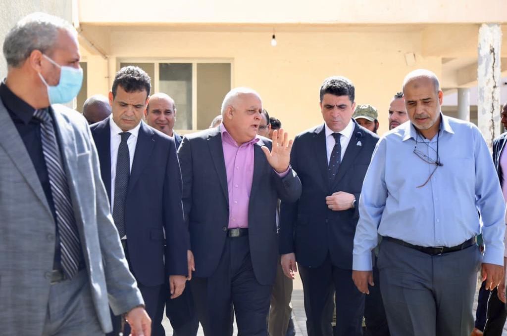 شكشك يشارك في افتتاح عدد من الأقسام بمستشفى القلب بتاجوراء