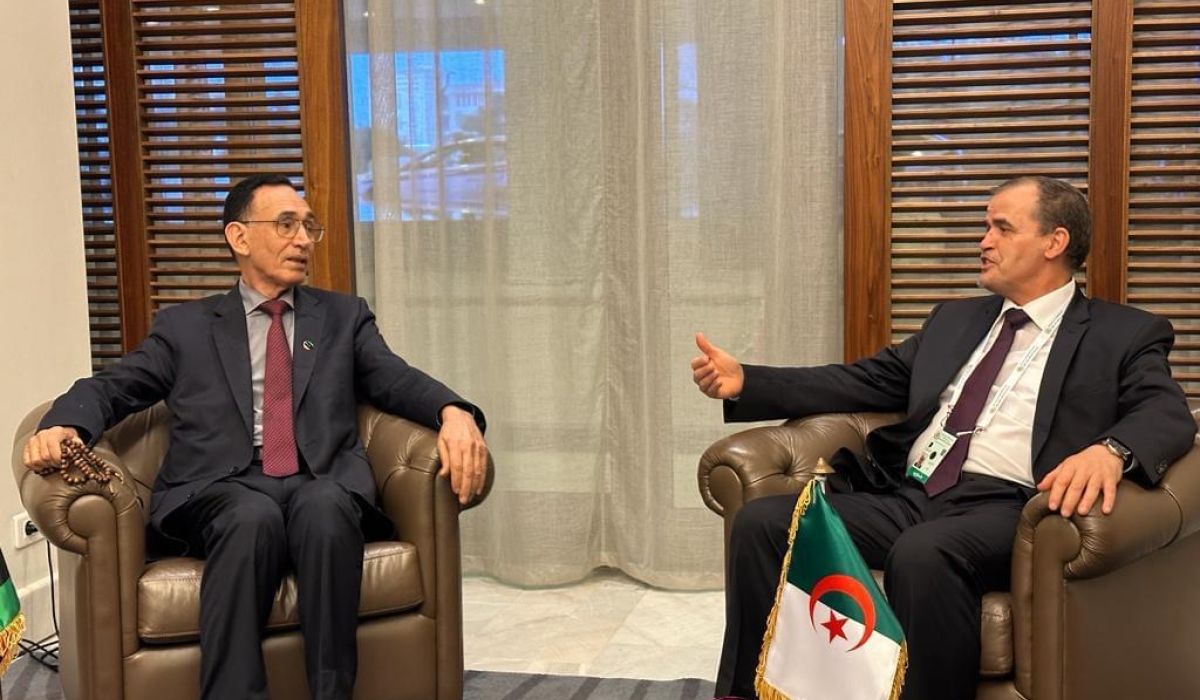 وزيرا الاقتصاد الليبي والجزائري يناقشان عددًا من الملفات الاقتصادية من بينها فتح معبر الدبداب الحدودي