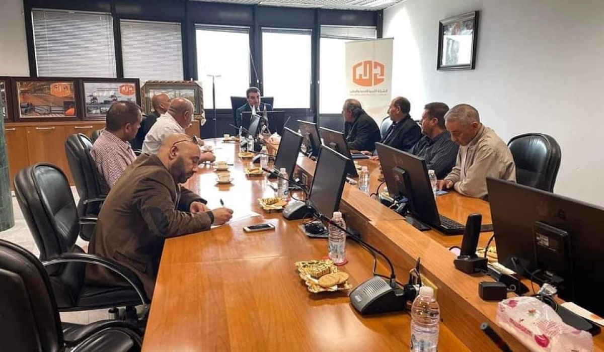 السمو يبحث حادثة الحريق التي شهدها الشركة الليبية للحديد والصلب