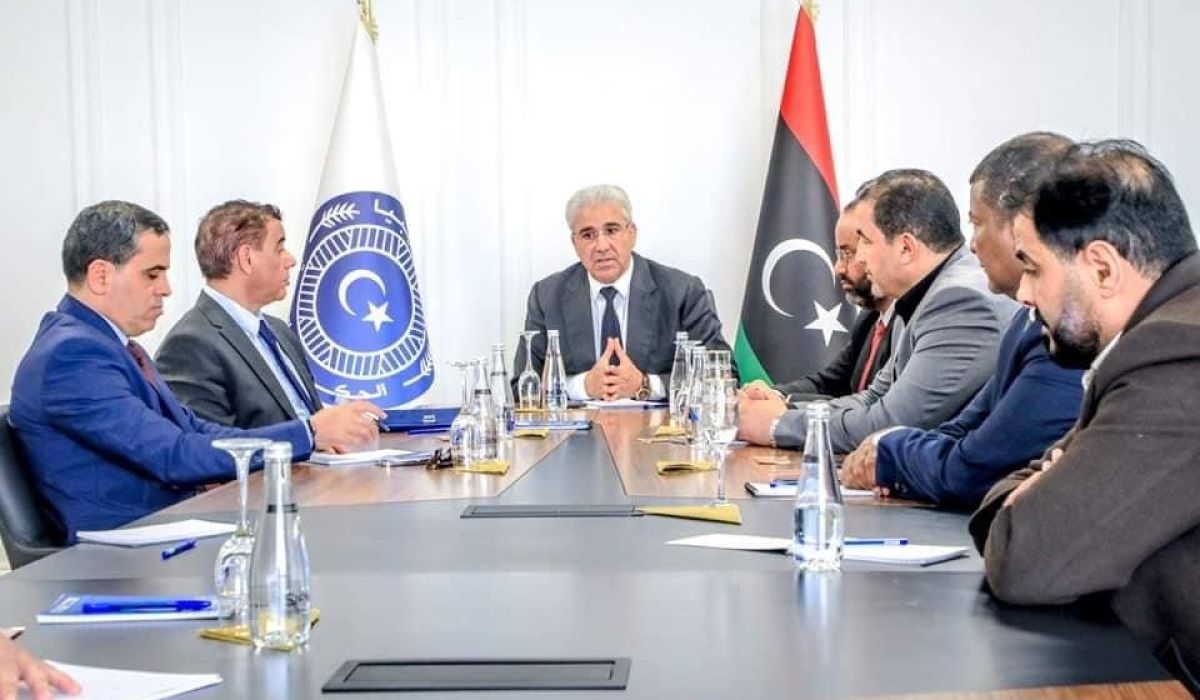 "باشاغا" يجتمع مع اللجنة الحكومية المكلفة بالتواصل مع مصرف ليبيا المركزي
